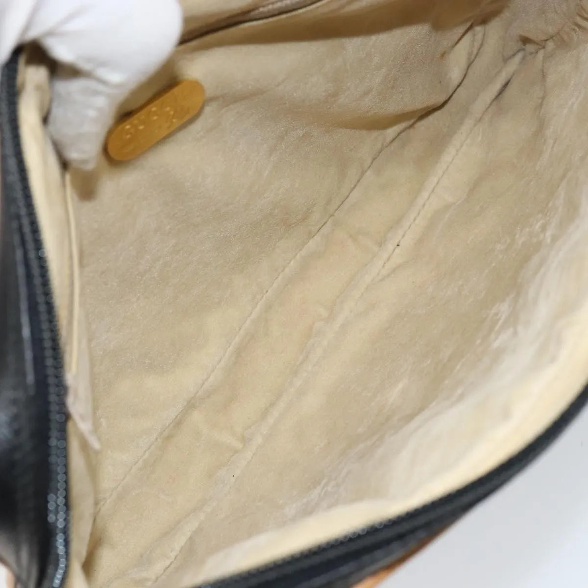 Gucci Vintage clutch Leather, Black, Leather, Clutch