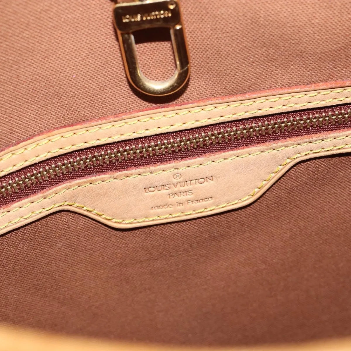 Louis Vuitton Batignolles Monogram Canvas, Brown, Canvas, Shoulder Bag