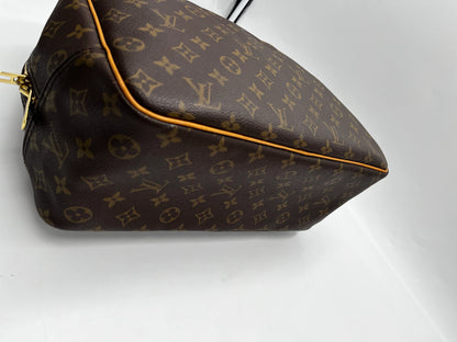 Louis Vuitton Deauville Monogram Canvas, Brown, Canvas, Handbag