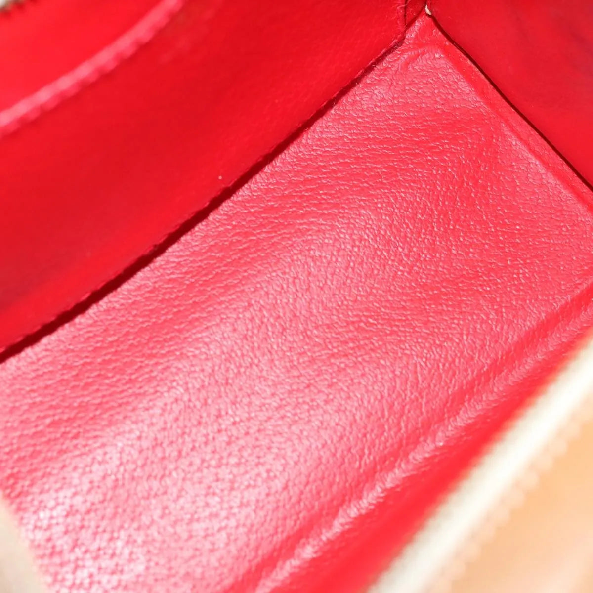 Celine vintage Leather, Beige, Leather, Handbag