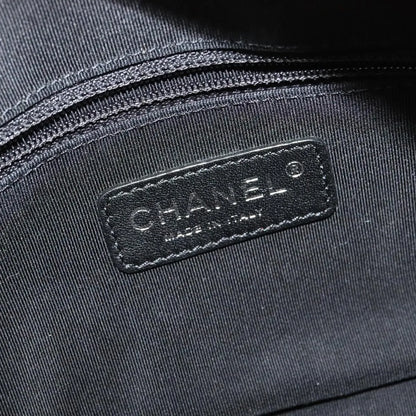 Chanel Camera Case Woven Stitch Patent, Beige, Glass, Shoulder Bag
