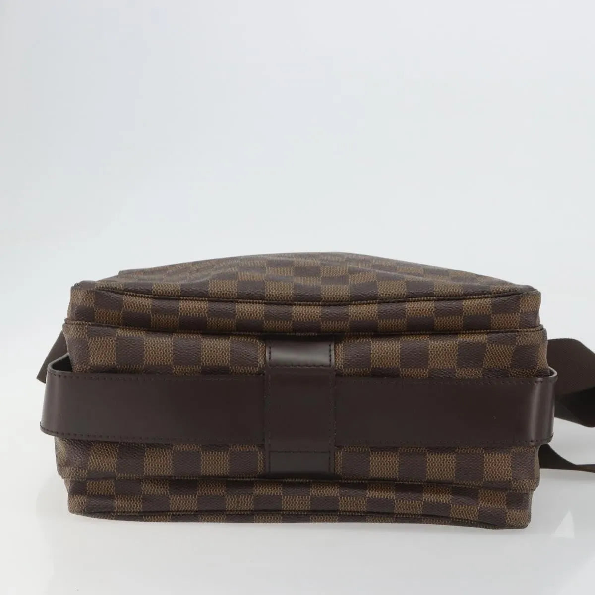 Louis Vuitton Naviglio Damier, Brown, Canvas, Shoulder Bag