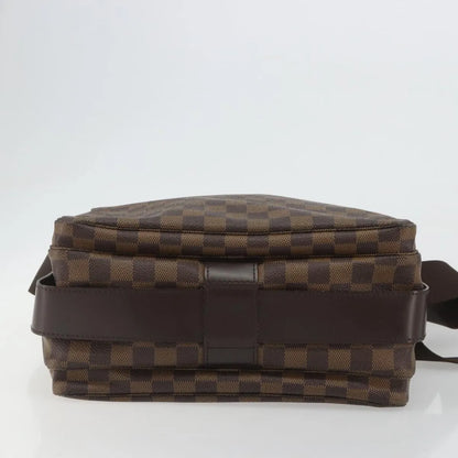 Louis Vuitton Naviglio Damier, Brown, Canvas, Shoulder Bag