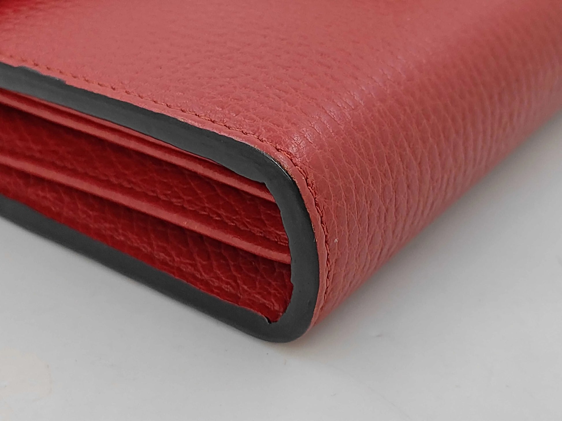 Gucci Dionysus chain Leather, Red, Leather, Wallet