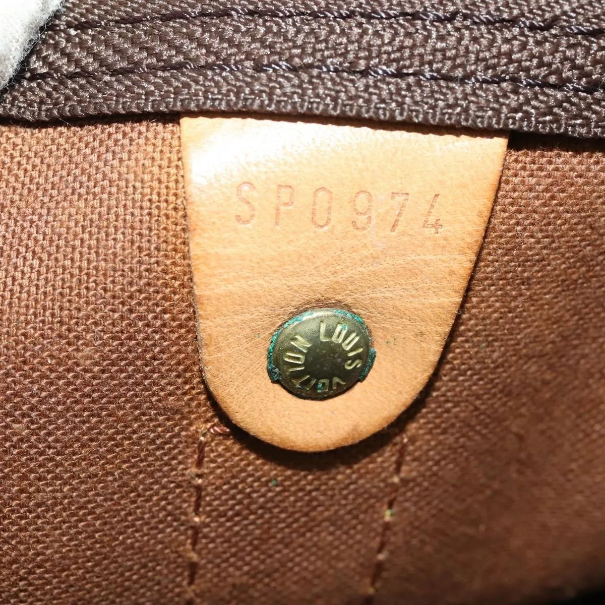 Louis Vuitton Keepall Monogram, Brown, Canvas, Travel Bag