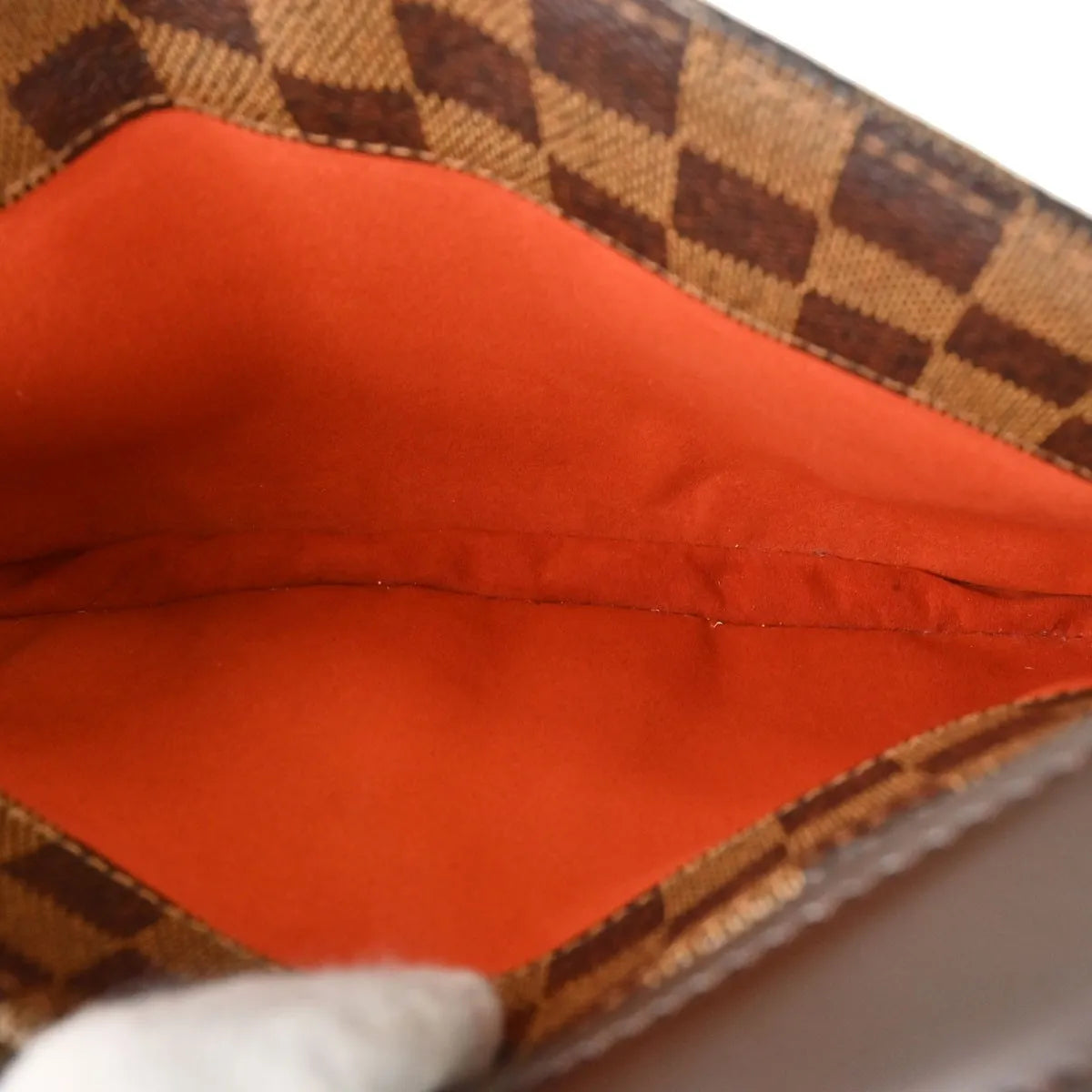 Louis Vuitton Aubagne Damier, Brown, Canvas, Shoulder Bag