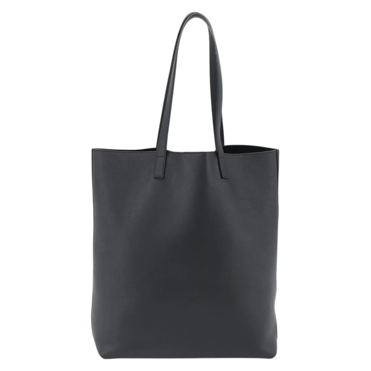 Saint Laurent Bold Tote Leather, Black, Leather, Tote Bag