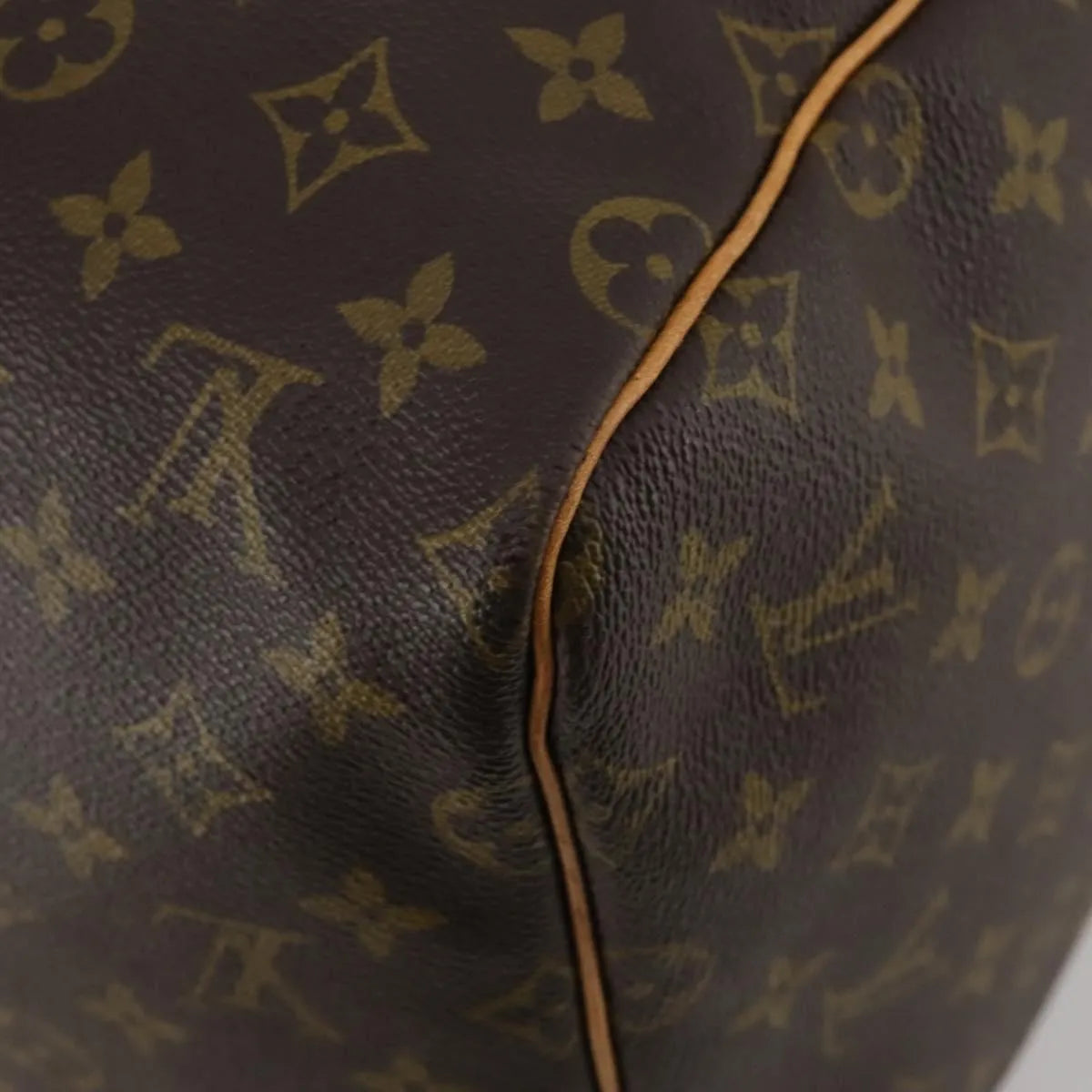 Louis Vuitton Keepall Monogram Canvas, Brown, Canvas, Travel Bag