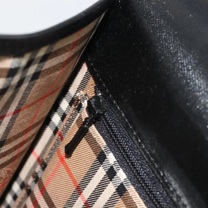 Burberry Vintage Leather, Black, Leather, Handbag