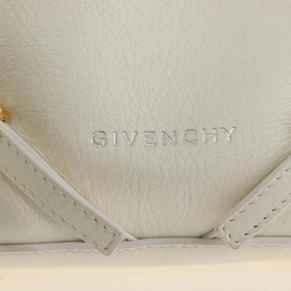 Givenchy Voyou Leather, White, Leather, Shoulder Bag