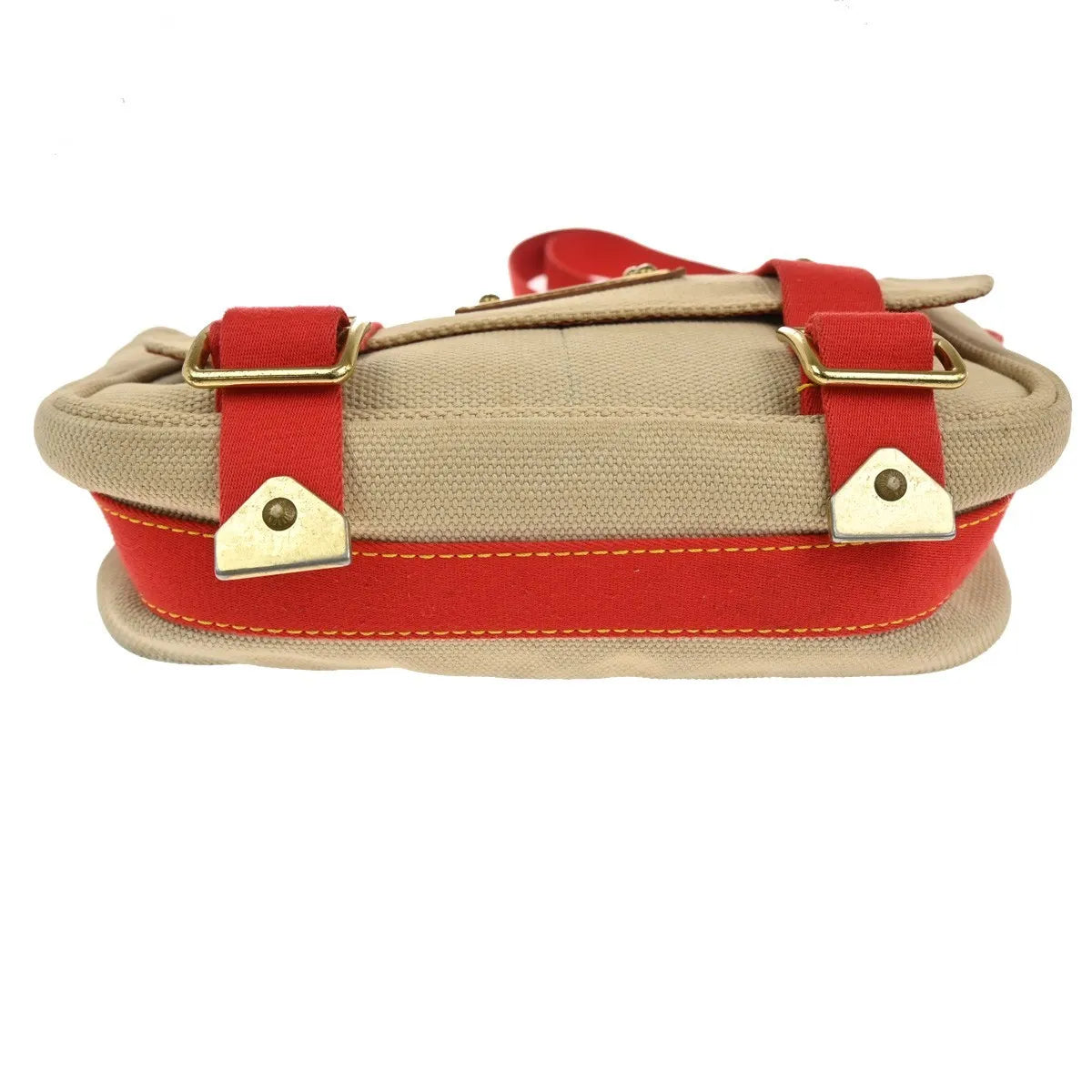 Louis Vuitton Antigua Besace Messenger Canvas, Beige, Canvas, Shoulder Bag