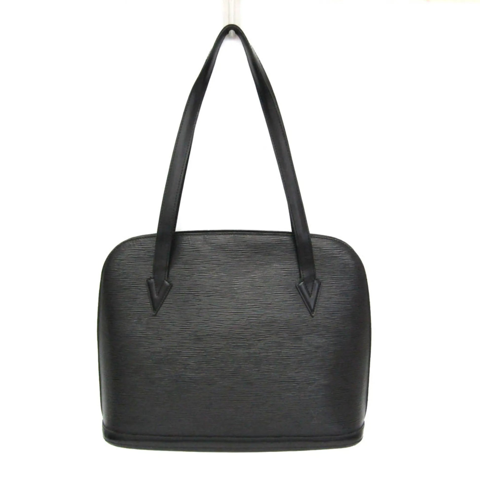 Louis Vuitton Lussac Epi Leather, Black, Leather, Shoulder Bag
