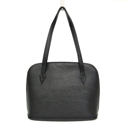 Louis Vuitton Lussac Epi Leather, Black, Leather, Shoulder Bag