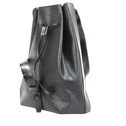 Louis Vuitton Sac a Dos Drawstring Epi Leather, Black, Leather, Backpack