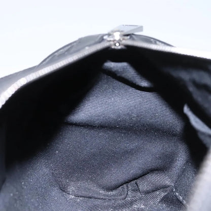 Versace La Greca Leather, Black, Leather, Shoulder Bag