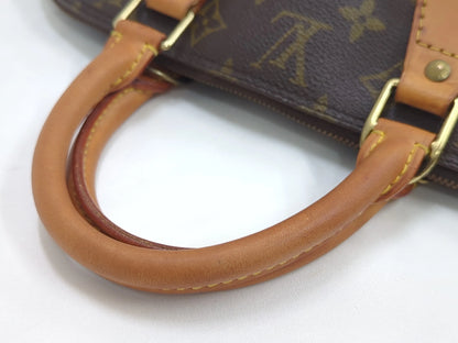 Louis Vuitton Vintage Alma Monogram Canvas, Brown, Canvas, Handbag