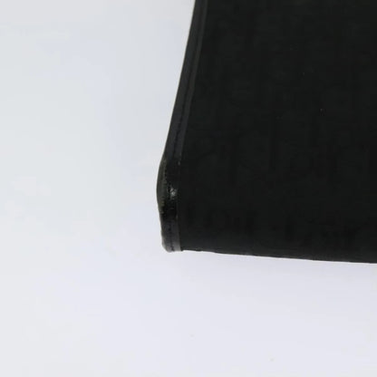 Christian Dior Vintage Trotter Canvas, Black, Canvas, Shoulder Bag