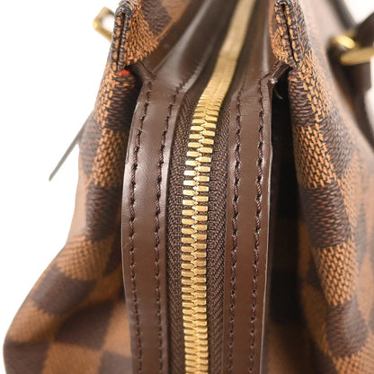 Louis Vuitton Chelsea Damier, Brown, Canvas, Tote Bag