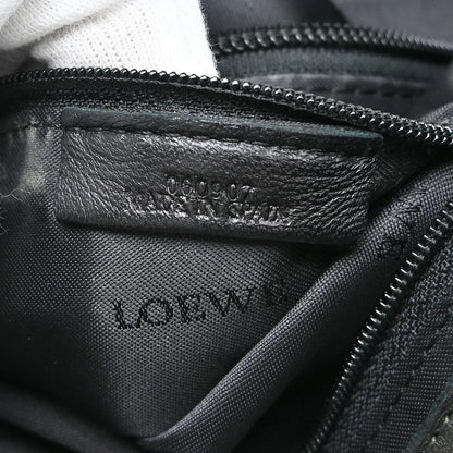Loewe Aire Hobo Leather, Gray, Leather, Handbag