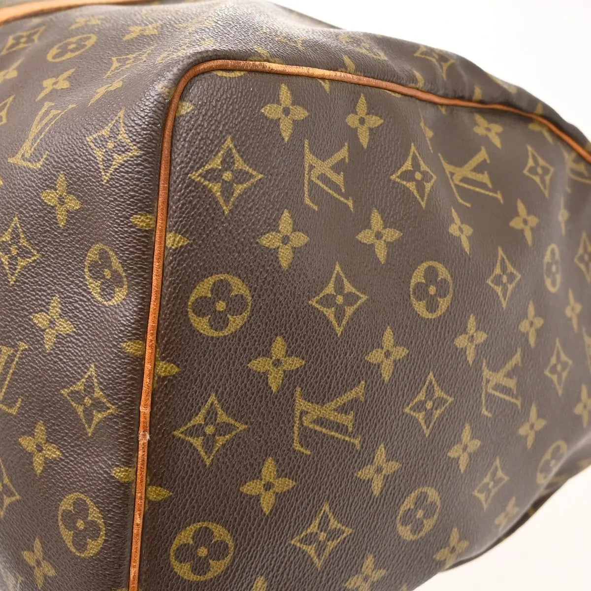 Louis Vuitton Keepall Monogram Canvas, Brown, Canvas, Travel Bag