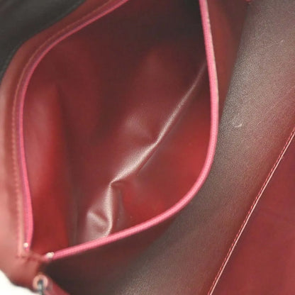 Cartier Cabochon Leather, Black, Leather, Handbag