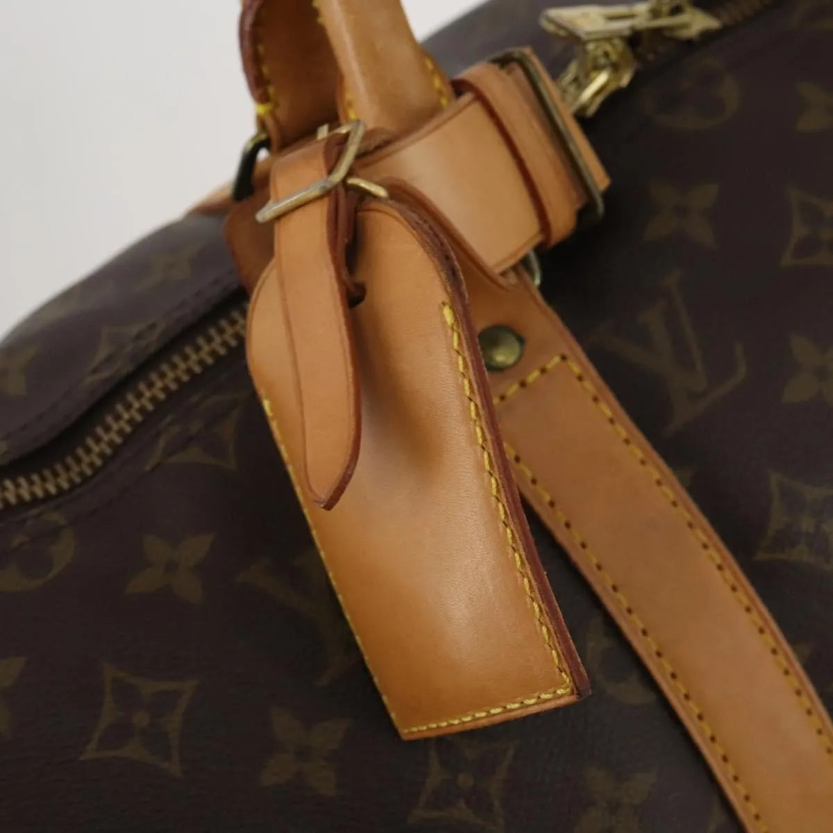 Louis Vuitton Keepall Monogram Canvas, Brown, Canvas, Travel Bag