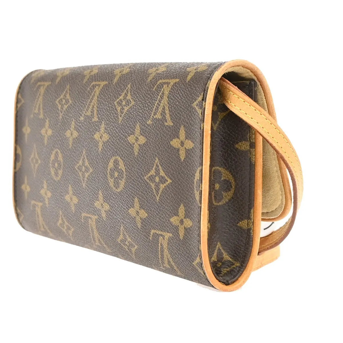 Louis Vuitton Twin Monogram Canvas, Brown, Canvas, Clutch