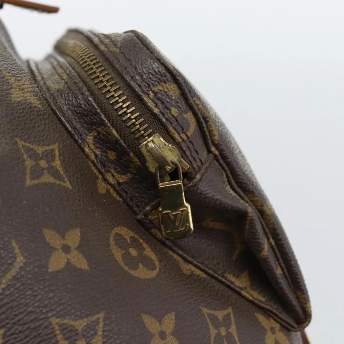 Louis Vuitton Vintage Montsouris Monogram Canvas, Brown, Canvas, Backpack