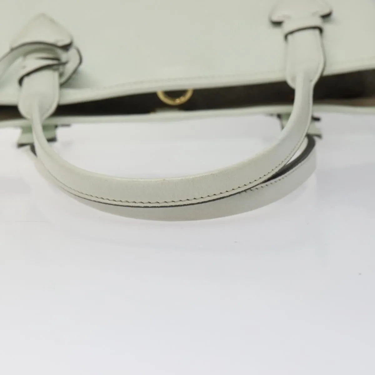 Loewe Heritage Tote Leather, White, Leather, Tote Bag