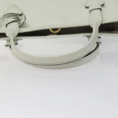 Loewe Heritage Tote Leather, White, Leather, Tote Bag