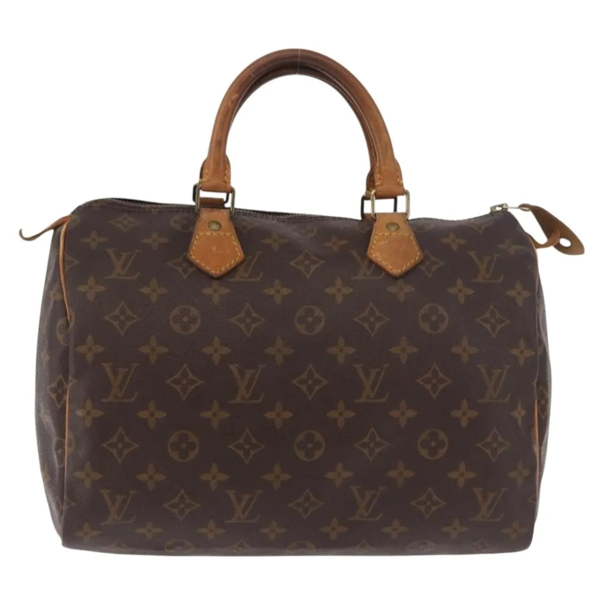 Louis Vuitton Speedy Monogram Canvas, Brown, Canvas, Handbag