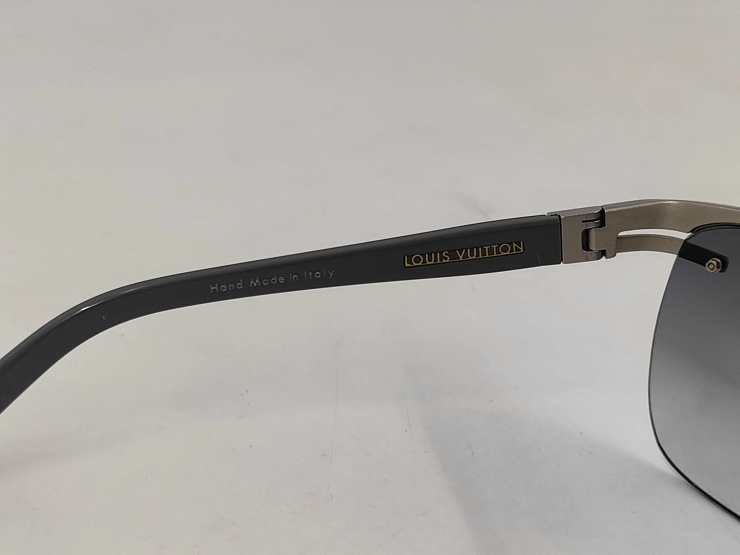 Louis Vuitton LV Sunglasses Metal Square Metal, Gray, Metal, Sunglasses