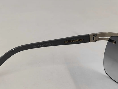 Louis Vuitton LV Sunglasses Metal Square Metal, Gray, Metal, Sunglasses