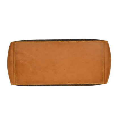 Louis Vuitton Cabas Mezzo Monogram Canvas, Brown, Canvas, Shoulder Bag