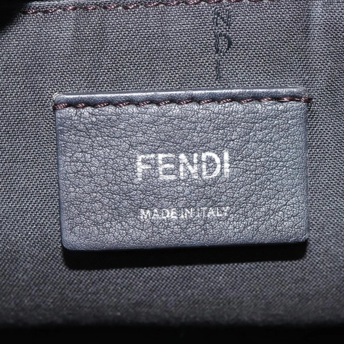 Fendi By The Way Satchel Leather, Beige, Leather, Handbag