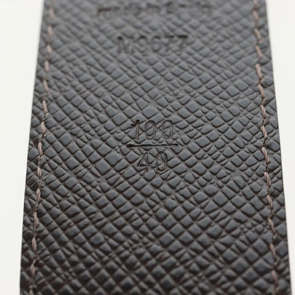 Louis Vuitton Inventeur Belt Damier Ebene, Brown, Canvas, Belt