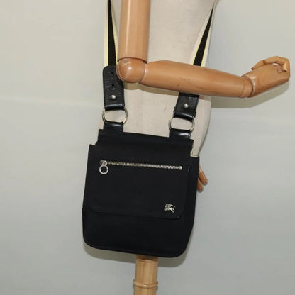 Burberry Blue Label Canvas, Black, Canvas, Shoulder Bag