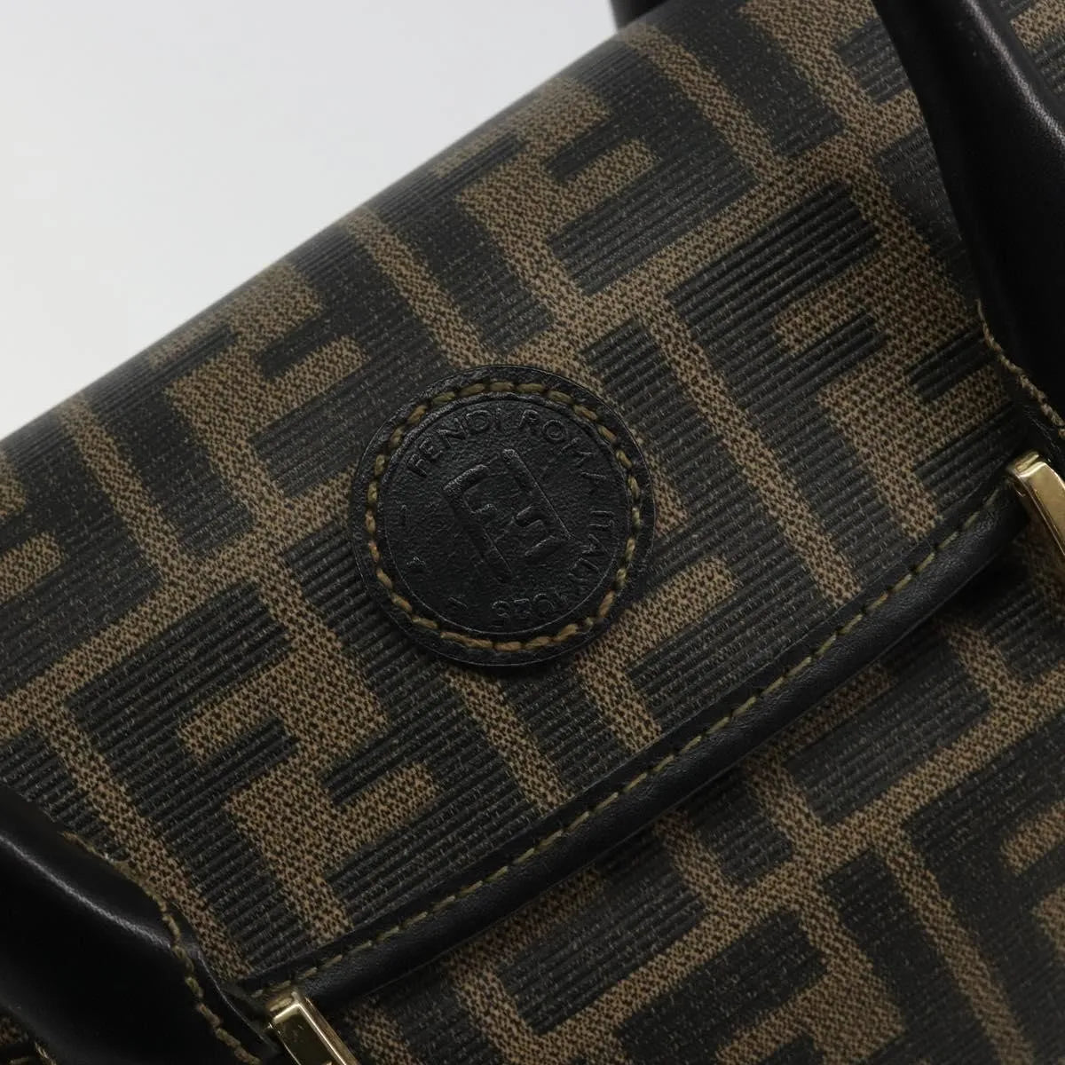 Fendi Zucca Tote FF motif, Multicolour, Canvas, Handbag