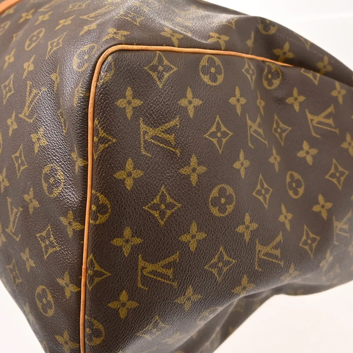 Louis Vuitton Keepall Monogram Canvas, Brown, Canvas, Travel Bag