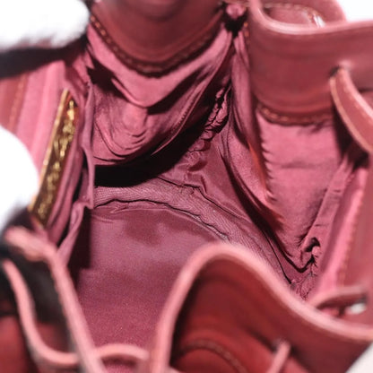cartier Must de cartier Leather, Burgundy, Leather, Shoulder Bag