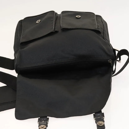 Fendi Vintage Nylon, Black, Nylon, Shoulder Bag