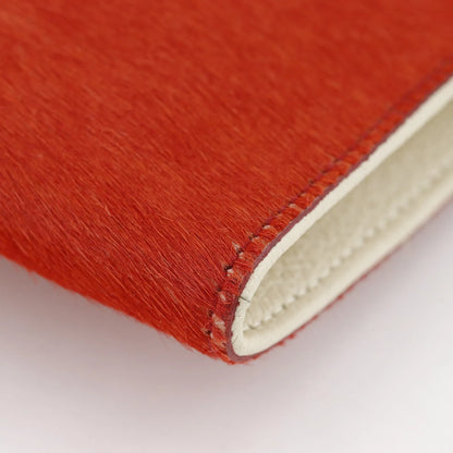 Bvlgari Chain Leather, Red, Leather, Shoulder Bag