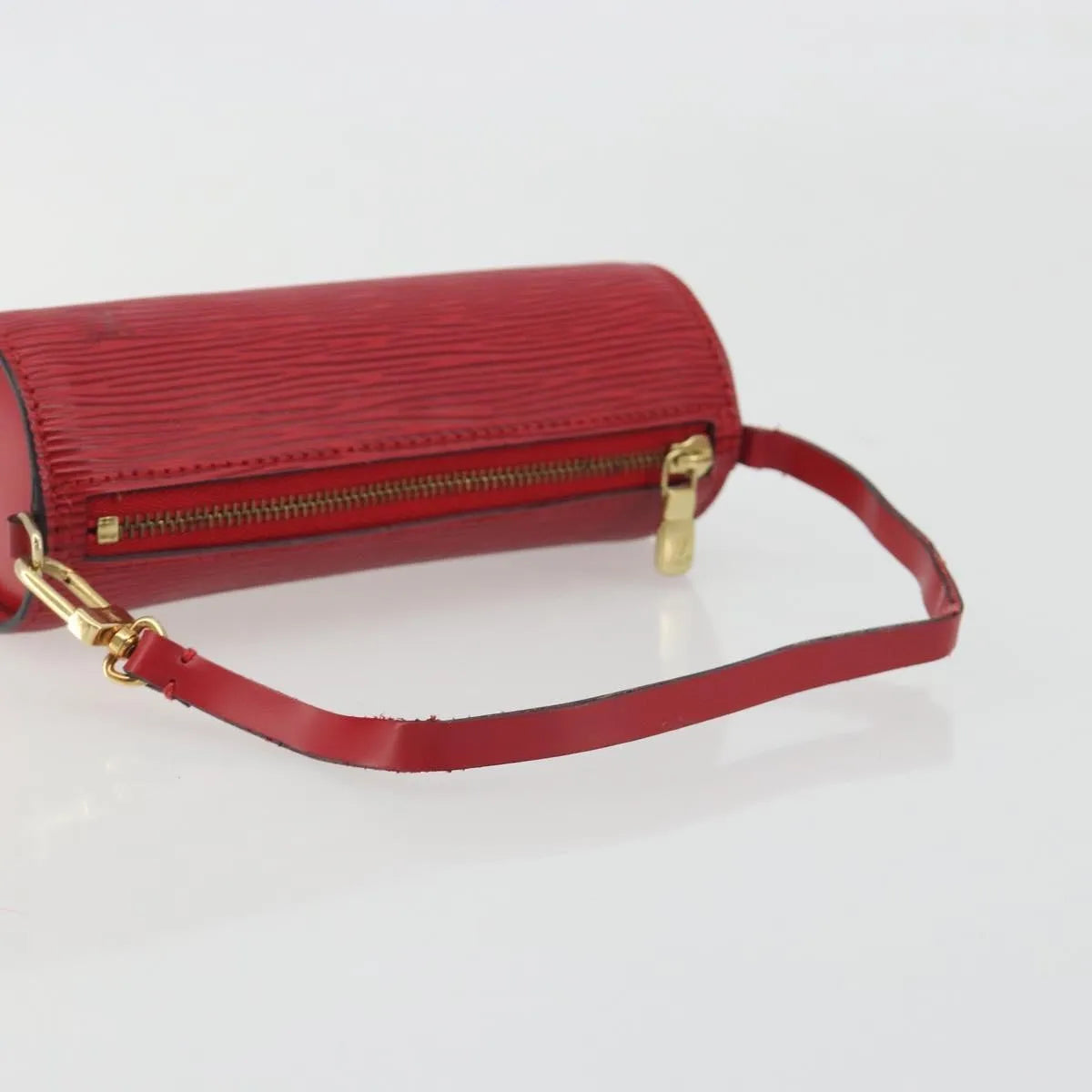 Louis Vuitton Soufflot Pochette Epi Leather, Red, Leather, Clutch
