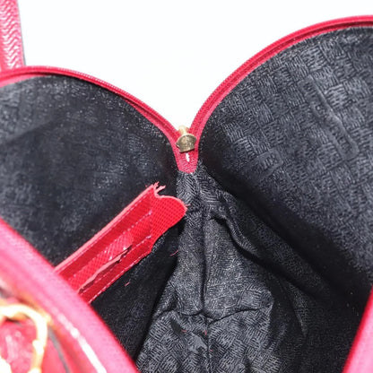 Bottega Veneta Vintage Leather, Red, Leather, Handbag