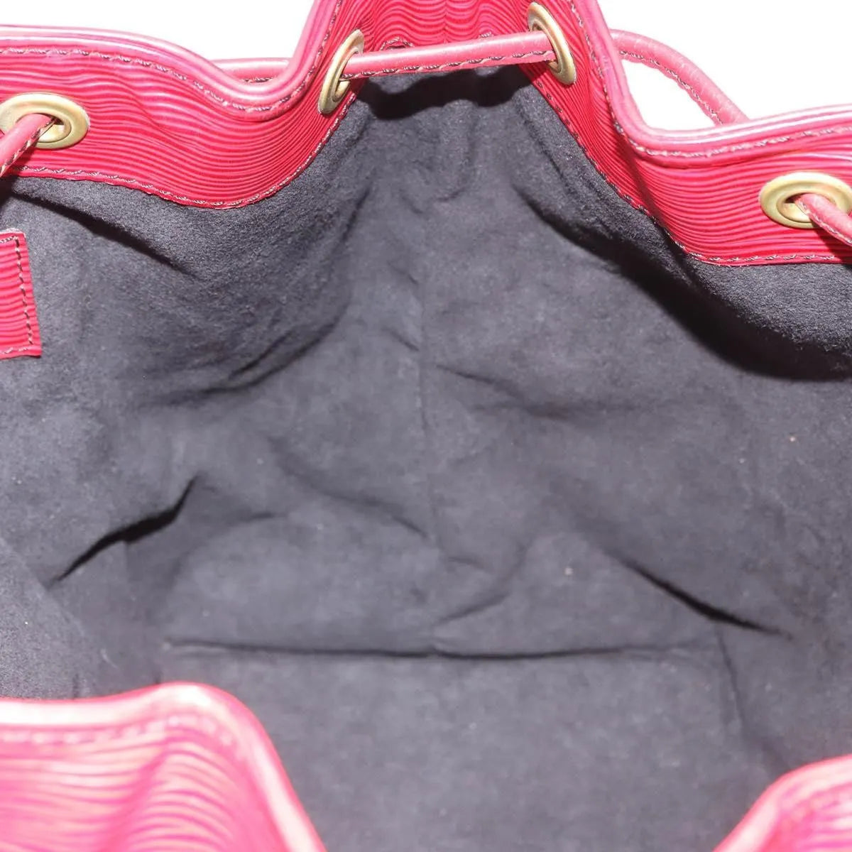 Louis Vuitton Petit Noe Epi Leather, Red, Leather, Shoulder Bag
