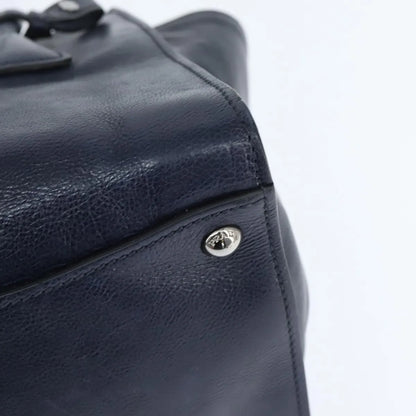 Prada Vintage Leather, Navy, Leather, Handbag