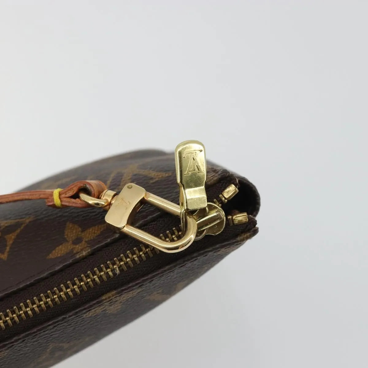 Louis Vuitton Pochette Accessoires NM Monogram Canvas, Brown, Canvas, Clutch