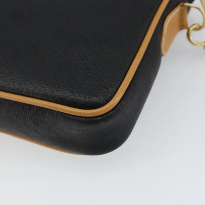 Gucci Vintage clutch Leather, Black, Leather, Clutch