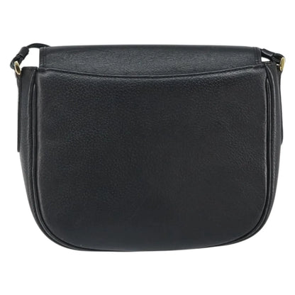 Burberry Vintage Leather, Black, Leather, Shoulder Bag