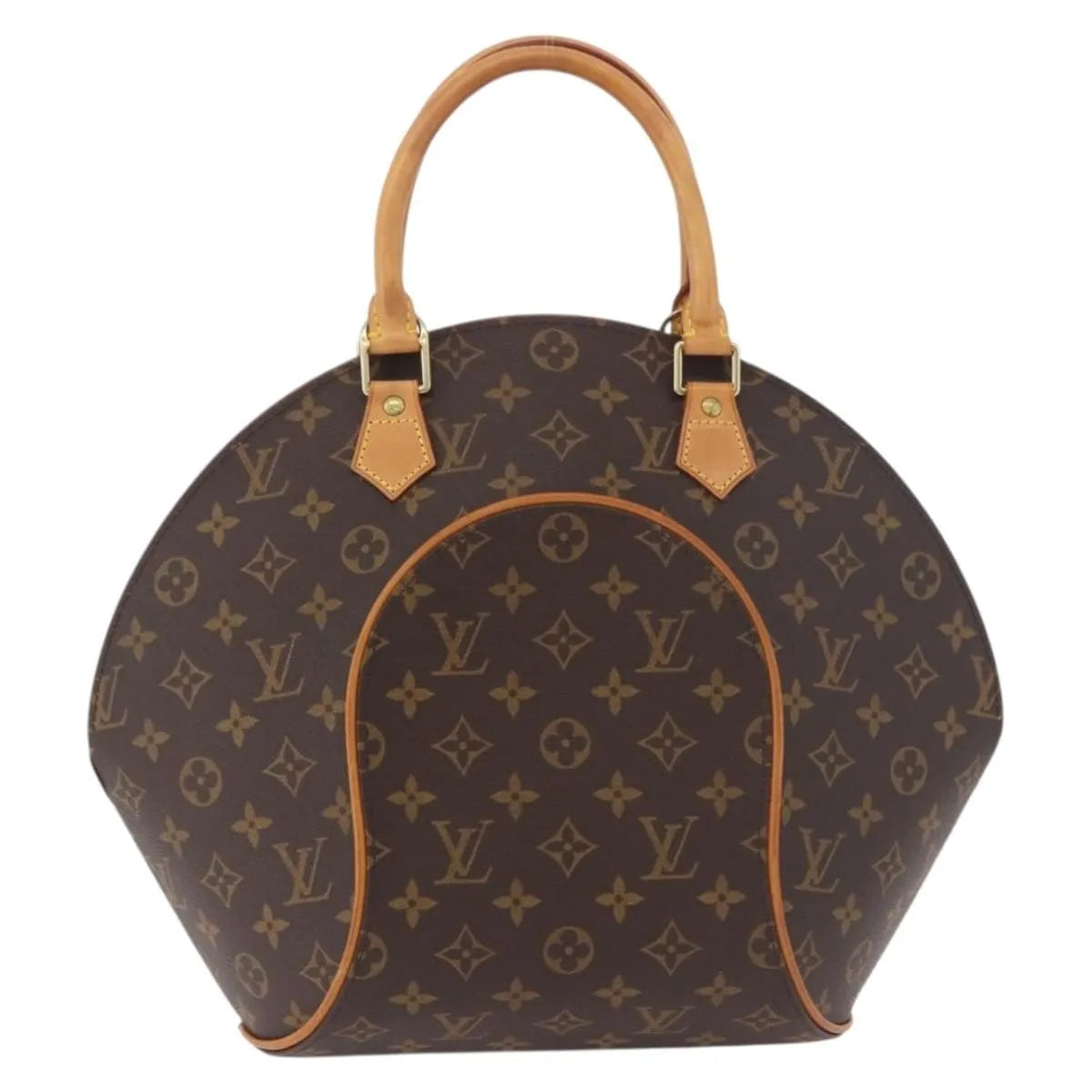 Louis Vuitton Ellipse Monogram, Brown, Canvas, Handbag